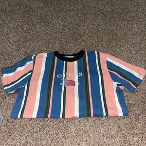 Vintage Guess Striped T-Shirt